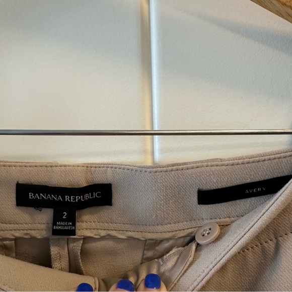 Banana Republic | AVERY STRAIGHT-FIT TIE HEM ANKLE PANT - Picture 3 of 6